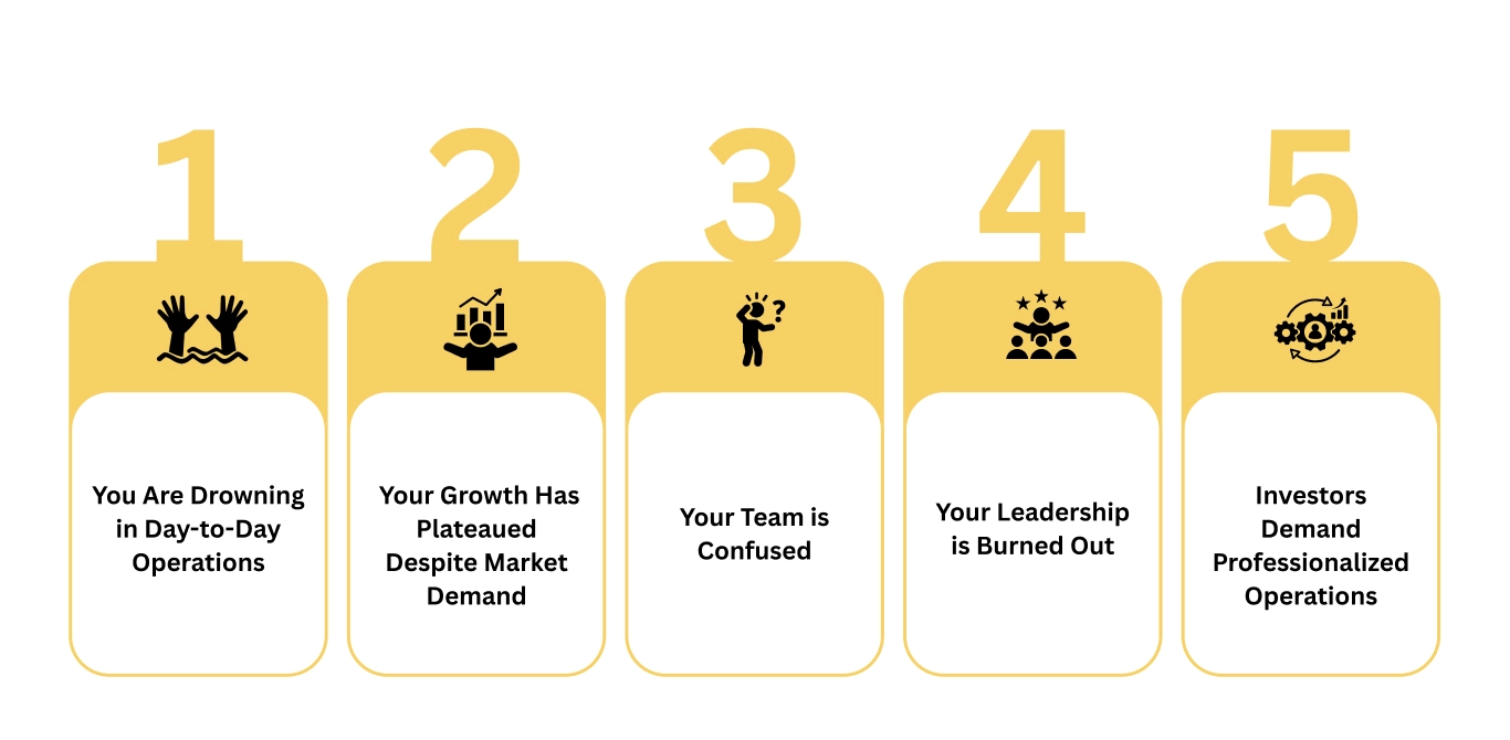 5 Signs You Need a Fractional COO