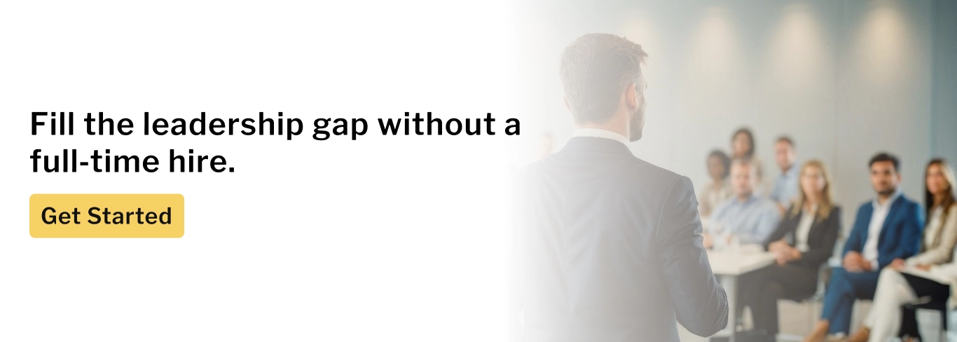 Fill the leadership gap without a full‑time hire